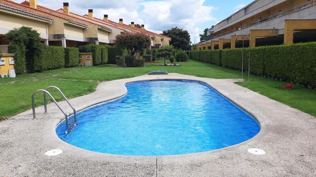 Apartamento Portosin Con Piscina Al Lado De La Playa Linteiros Ngoại thất bức ảnh