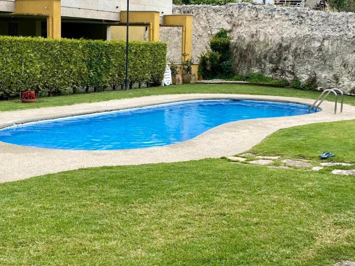 Apartamento Portosin Con Piscina Al Lado De La Playa Linteiros Ngoại thất bức ảnh